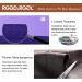 RGGD&RGGL Exercise Ball Chair 75cm - Extra Thick Yoga Stability Ball with Stability Ring, Workout Guide - Anti-Burst Balance Ball for Fitness - Purple - Buy Online on GoSupps.com