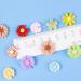 100Pcs Flower Daisy Slime Charms Set - Easter DIY Craft - Resin Jewelry Making Charms for Scrapbooking & Decoration - Buy Online on GoSupps.com