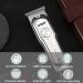 Aniuge Professional Hair Clippers Mens Hair Clipper Beard Trimmer Hair Trimmer for Men Cordless Clippers Professional Barbers Grooming Kit Rechargeable Silver - Buy Online on GoSupps.com