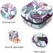 Women's Bonds Storage Pockets - Tropical Plant Pattern Portable Period Kit & Feminine Product Bag for Girls - Buy Online on GoSupps.com
