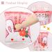 Cute Snack Pillow Bunny Plush Toy - Kawaii Rabbit Pudding Pillow with Removable Bunny Dolls - Creative Gift for Kids - 8 Sakura Bunnies - Buy Online on GoSupps.com