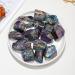 Natural Crystal Rough 1pc Natural Crystal Electroplated Rainbow Tourmaline Raw Black Tourmaline Gem Quartz Home Decoration - Buy Online on GoSupps.com