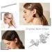 6 Pieces Rhinestone Wedding Hair Clips Bridal Crystal Pins - Mother's Day Gift - Buy Online on GoSupps.com