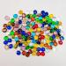 Meschett 50PCS Mini Glass Gems Mixed Colour Mancala Stones - Home Decorative Art Craft Vase Filler - 0.5-0.7 Inch Mix - Buy Online on GoSupps.com