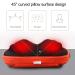 Neck Support Cushion & Back Massager - Multifunctional Cervical Pillow with Moxa Device | Rechargeable Intelligent Neck Massage (Orange) - Buy Online on GoSupps.com