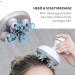 Comfier Cordless Hair Scalp Massager - Handheld Electric Head Massager with 84 Massage Nodes for Hair Growth and Stress Relief - Portable White Head Scratcher for Men - Perfect Gift for Dad - Buy Online on GoSupps.com
