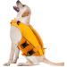 Convinit Dog Life Jacket - Waterproof Adjustable Life Jackets for Small Medium & Large Dogs - Perfect for Boating Swimming & Surfing with Reflective Strips & Handle - Orange - Buy Online on GoSupps.com