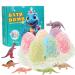 Bath Bombs Gift Set 6*Dinosaur Bath Bombs for Kids with Surprise Dinosaurs Toys Inside Handmade Organic Natural Fizzy Kids Bath Bombs Bubble Bath Bombs Ideal Birthday Easter for Boys & Girls