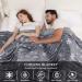 inhand Cooling Blanket Twin Size (59"x79") Cooling Blankets for Hot Sleepers Q-Max 0.45 Decorative Lightweight Breathable Summer Cold Blankets for Sleeping Night Sweats to Keep Cool Grey Snow Grey-snowflake Twin - Buy Online on GoSupps.com