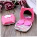 SOLUSTRE 2pcs Cute Lens Case Stylish Lens Storage Box for Safe Travel & Protection | International Shipping Available - Buy Online on GoSupps.com
