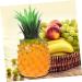 HOMSFOU Simulated Pineapple Ornaments Fake Fruit Model Succulent Decor Fake Fruit Decoration Pineapple Plant Light House Decorations for Home Fruit Shooting Prop Food Fake Apple Resin Orange 23X11X11CM - Buy Online on GoSupps.com