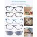 Modfans 5 Pack Reading Glasses +2.00 for Men & Women | High Quality Comfortable & Stylish - Mixed Colors - Buy Online on GoSupps.com