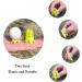 Plastic Golf Tees 20Pcs Pack for Indoor & Outdoor Simulator Practice - 10 Tall & 10 Small Yellow Tees for Winter Turf & Driving Range - Buy Online on GoSupps.com