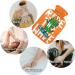 NAANLE Cartoon Krokodil 1L Heat Bottle with Cover - Transparent Hot Water Bottle for Bed Hand and Foot Pain Relief & Heat Therapy - Buy Online on GoSupps.com