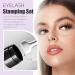 Lower Lash Stamp 2-in-1 Waterproof Eyeliner and Lower Eyelash Stamp Set Reusable Dual Head Quick Eye Makeup Tool with Ink (Brown) - Buy Online on GoSupps.com