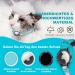Airtag Cat Neck Band - Waterproof Reflective Collar for Cats & Small Dogs | Safety Lock Element | XS (18-23cm) - Blue - Buy Online on GoSupps.com