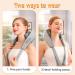 Onenine Shiatsu Neck & Shoulder Massager with Heat | 3D Deep Tissue Relief | 6 Silicone Heads for Muscle Pain Relief - Buy Online on GoSupps.com