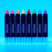 Moon Glow Neon-UV Glitter Face & Body Chalk Makeup - Bright Green Glows Under UV Light | International Shipping - Buy Online on GoSupps.com
