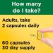 Nature Made Magnesium Glycinate 200mg Dietary Supplement - Muscle, Heart, Nerve, Bone Support - 60 Capsules - 30 Day Supply - Buy Online on GoSupps.com