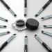 Adaza Premium Makeup Brushes Set - Angled Eyeliner, Slanted Flat Concealer, Foundation Brush - Cruelty-Free Synthetic Bristles - Beauty Cosmetic Tools - Buy Online on GoSupps.com
