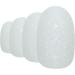 Bling Art Oval False Nails Gel Glossy Glitter French Manicure Fake Medium Tips with Glue (Pearl White Gel) - Buy Online on GoSupps.com