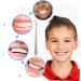 Angoily Extra Soft Travel Toothbrush - 4 Pack Collapsible Children's Toothbrush with Natural Bristles | Lightweight & Compact for International Shipping - Buy Online on GoSupps.com