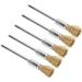 5pcs Brass Wire Brush for Drill - Nail Drill Cleaning & Grinding Head Manicure Tool - International Shipping Available - Buy Online on GoSupps.com
