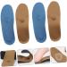 Orthopedic Tan Sneakers with Arch Support | 2 Pairs Insole Plantar Fasciitis Sports Shoes | Healeved Elastic Absorption Insoles - 25.5X8.2X2.3cm - Buy Online on GoSupps.com