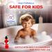 Spiderman Children Hair and Body Wash 2 in 1 Bubble Bath and Shampoo with Dispenser Suitable for All Hair Types and Dry Sensitive Skin and Scalp 300 ml - Buy Online on GoSupps.com