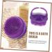 VILLCASE Kids Silicone Bath Brush and Body Massager - Purple Exfoliating Scrubber & Massage Tool - Buy Online on GoSupps.com