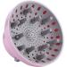 Hairizone Universal Diffuser for Hair Dryers with Nozzle D 1.7"-2.6" for Curly or Wavy Hair Styling Dry and Gain Maximum Volume Without Frizz Pink