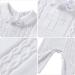 Baptism Outfits for Boys | White Linen Romper | Christening Church Onesie | Newborn Jumpsuit 0-18 Months - Buy Online on GoSupps.com
