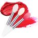 Colorful Reusable Silicone Lip Brushes for Lipstick and Makeup (3pcs) - Buy Online on GoSupps.com
