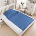 Compact Portable Adult Sleeping Bag Liner | Lightweight Travel Sleep Sheet | Premium Soft Hotel Sleep Sack | Ideal for Camping and Travel | Blue | 82.5 X 63 Inch - Buy Online on GoSupps.com
