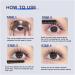 Hikaka Nour Iron Wand Mascara Metal Mascara Wand 3D Curling Iron Mascara Waterproof Long Lasting No Clumping Extremely Fine Brush Head Long and Curly (Black) - Buy Online on GoSupps.com