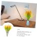 Zerodeko 4pcs Simulated Ears of Wheat Dried Wheat Stems Wheat Floral Arrangement Wheat Bouquets Fall Decorations Dry Flowers for Decoration Dried Wheat Sheaves Home Artificial Plastic Plant - Buy Online on GoSupps.com