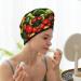 Shop Women's Coral Velvet Hair Cap Towel Wrap - Absorbent Drying for Wet Hair Perfect for Swimming & Travel - Buy Online on GoSupps.com