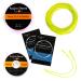 AnglerDream WF Fly Fishing Line Kit 1 2 3 4 5 6 7 8 9WT Fly Fishing Line Leader Braided Backing Fish Line Fluo Yellow WF 9F Fly Line Combo