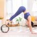Aiweitey Yoga Wheel Back Roller - Back Pain Relief & Stretching Tool with Travel Bag - Cork Material - Buy Online on GoSupps.com