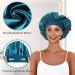 Satin Bonnets for Black Women - Set of 4 Silky Sleep Caps for Long Wavy Curly Hair - Buy Online on GoSupps.com