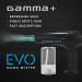 Gamma+ Nano Atomization Evo Nano Mister Spray System Rechargeable USB TYPE-C High Liquid Capacity 340 ml 90 Minutes Cordless Running Time For Hair skin and Surfaces Black - Buy Online on GoSupps.com
