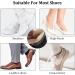 Sibba 2 Pair Heel Cushion Pads - Self-Adhesive Heel Grips for Boots & Loose Shoes | Anti-Blister Protectors for Women & Men - Buy Online on GoSupps.com