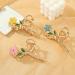 5 Pcs Large Flower Metal Hair Claw Clips - Non-Slip Tulip Floral Hair Barrettes for Women & Girls - Cute Hair Accessories for Thick Thin Curly Hair - Buy Online on GoSupps.com