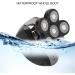 Electric Head Shaver - Ergonomic 5-in-1 Grooming Kit & Cleaning Brush for Home Use | International Shipping - Buy Online on GoSupps.com
