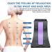 Buy 2024 Adjustable Back Stretcher - 4-Level Lower Back Cracker for Pain Relief (Purple) - International Shipping Available - Buy Online on GoSupps.com