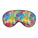 Crazy Camouflage of Colored Blots Sleep Mask for Women Adjustable Sleeping Eye Shades Cover with Elastic Strap