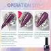 Colour Changing Gel Nail Polish Gel Nail Polish with Thermal Temperature Color Changing Diamond Glitter Reflective Nail Polish Long Lasting Glossy for DIY Nail Art Manicure at Home Salon (07#) - Buy Online on GoSupps.com