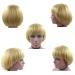 Golden Mushroom Bob Wig with Bangs - Blonde Bowl Cut Wig for Women - Buy Online on GoSupps.com