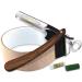 Classic razor set men's razor set with solingen paste and black razor blade and professional combination leather string string with second cotton strap