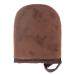 Aplicador de guante autobronceador guante de bronceado s per suave aplicador de loci n de guante flocado peque o guante de bronceado sin sol adecuado para aplicaci n de guante (Marr n)